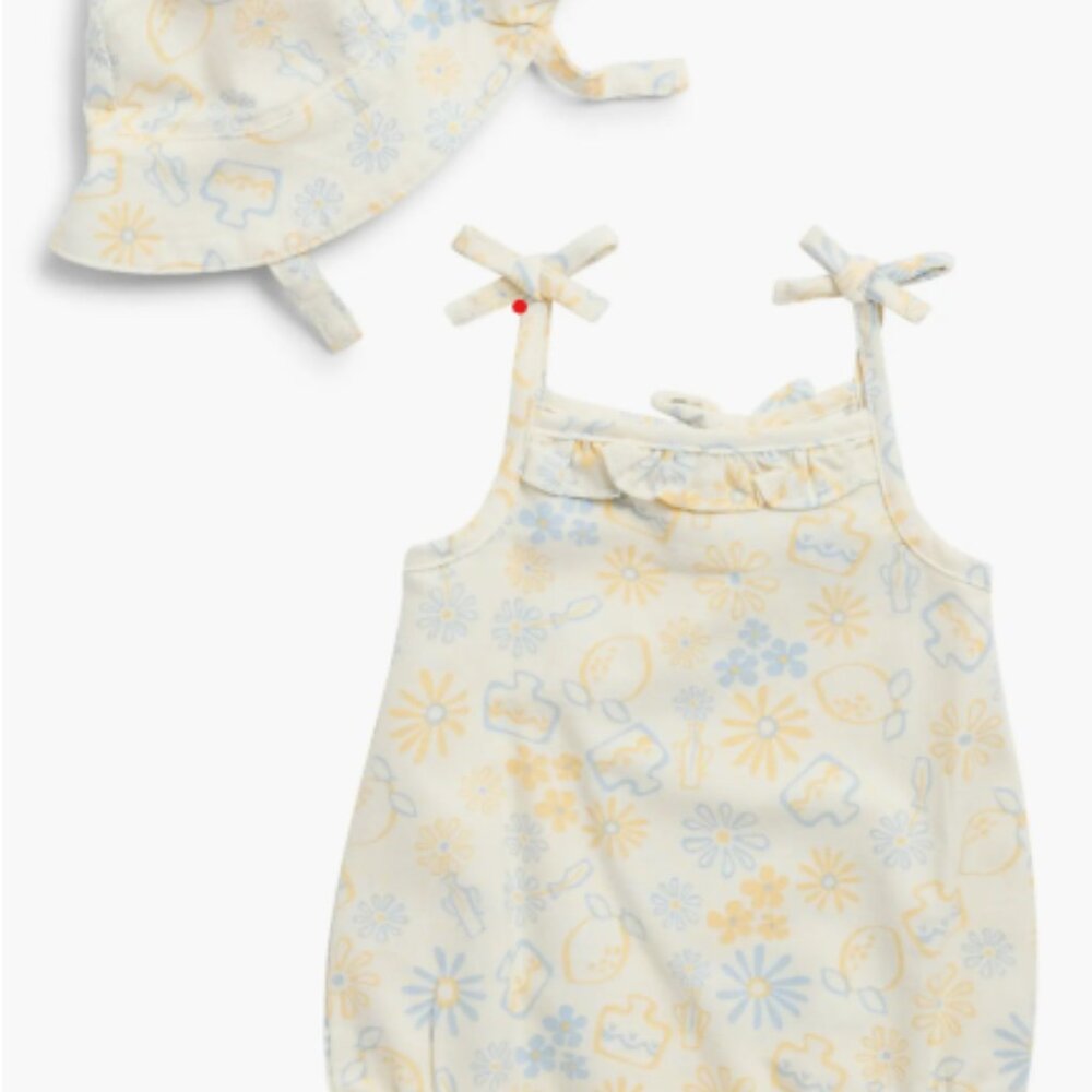 Nicole Miller Floral Romper